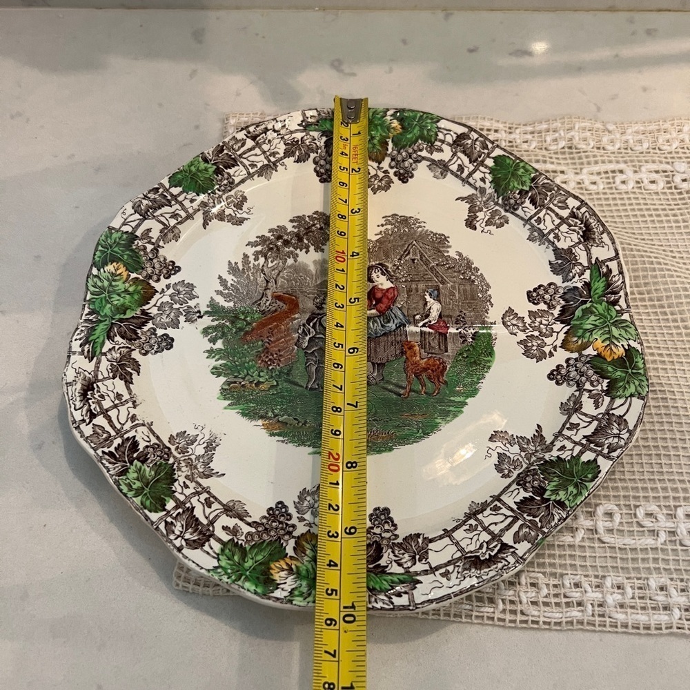 2 Copeland Spode Pattern Byron divided plates - Picture 5 of 9